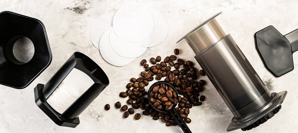 AeroPress - nováček při přípravě kvalitní kávy AeroPress příslušenství